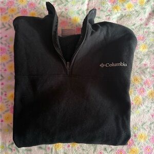 Columbia Black Quarter-Zip Fleece